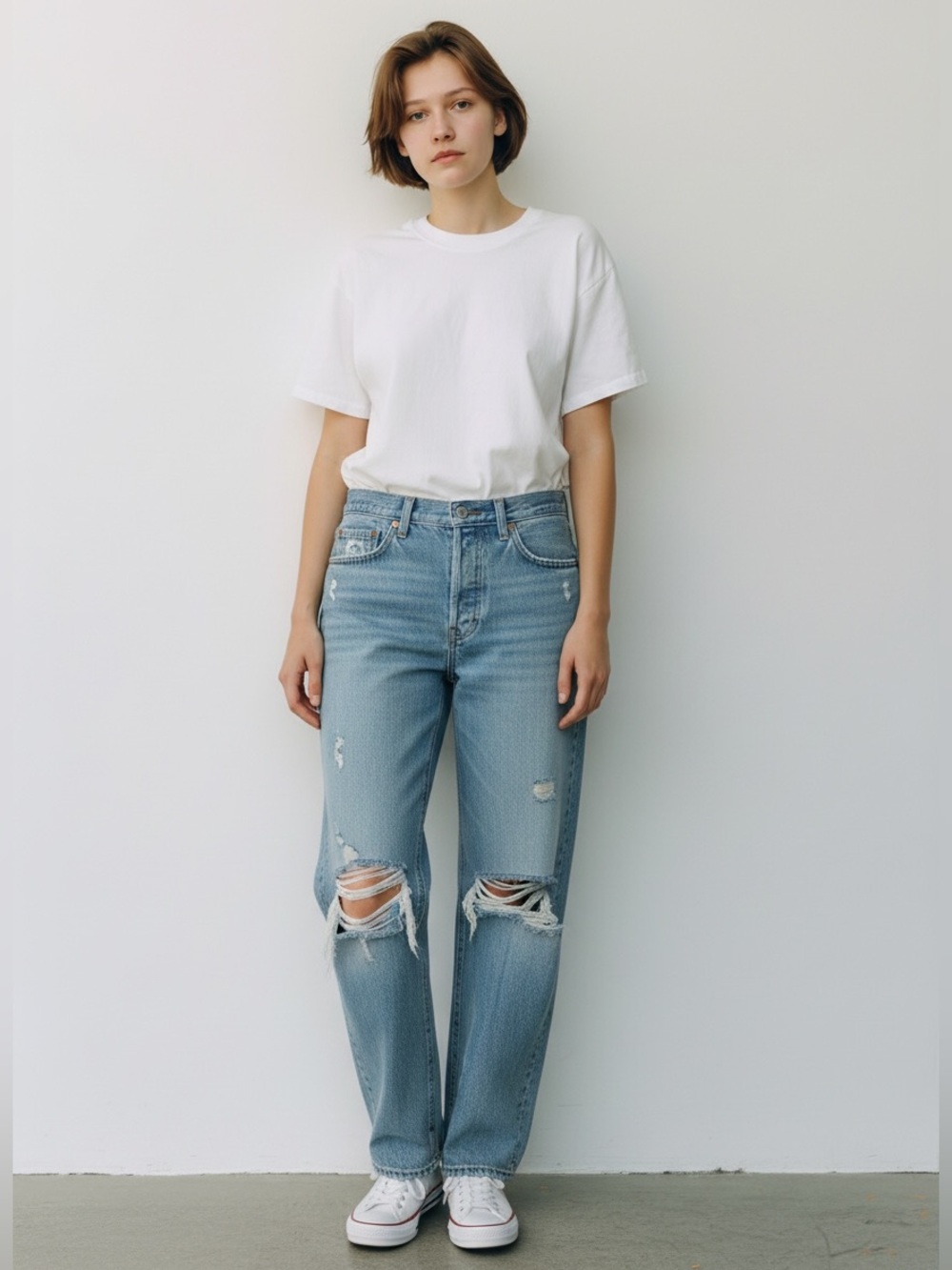 Levi's 501 '90s Totally Ok Light Wash High Rise Straight Jeans 100% Cotton Sz 27